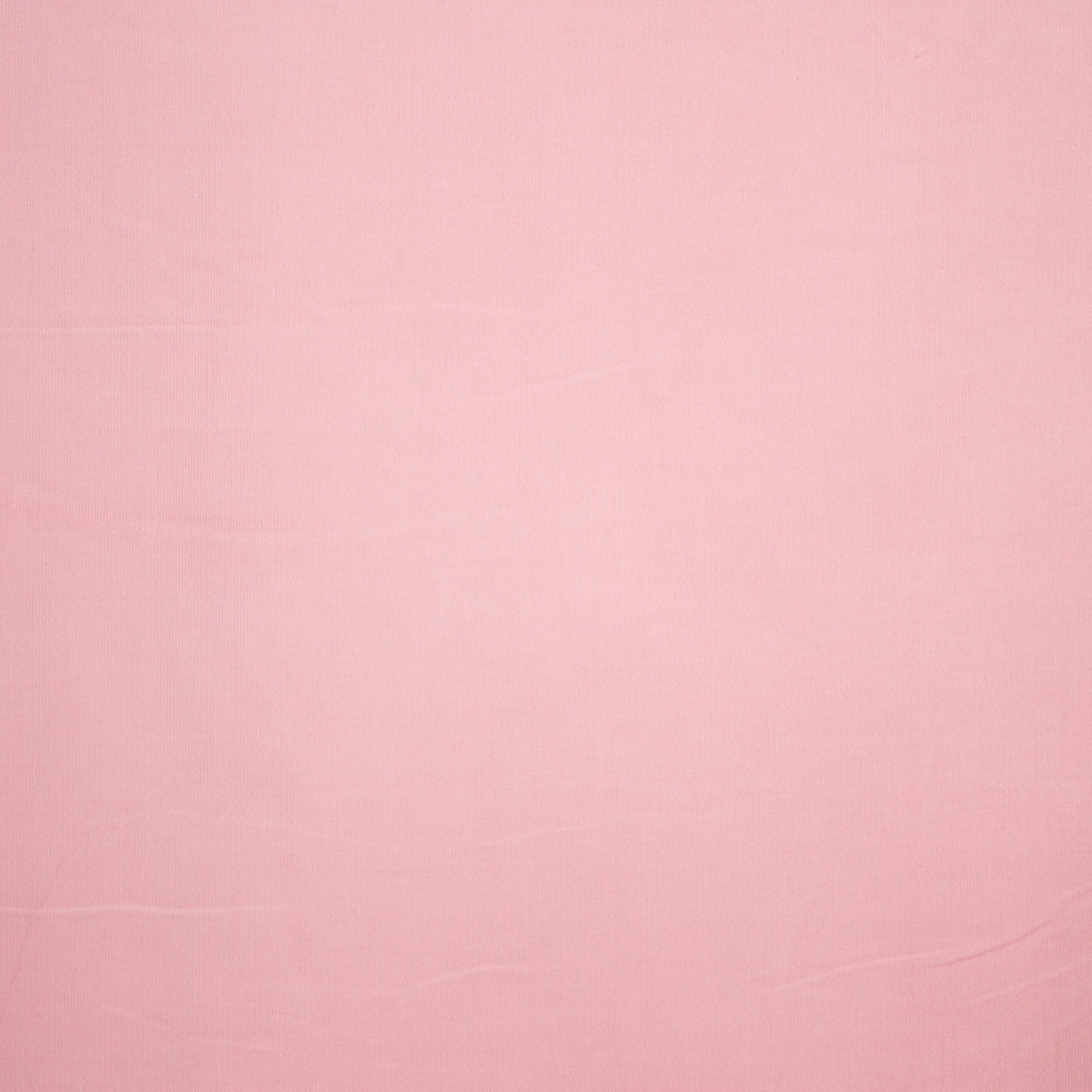 babyroze effen fijne ribfluweel